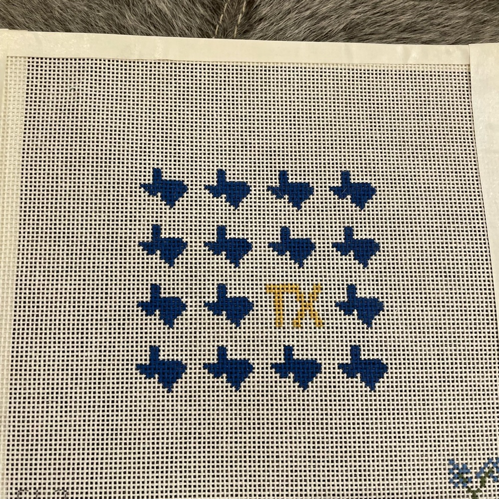 Texas Needlepoint Canvas